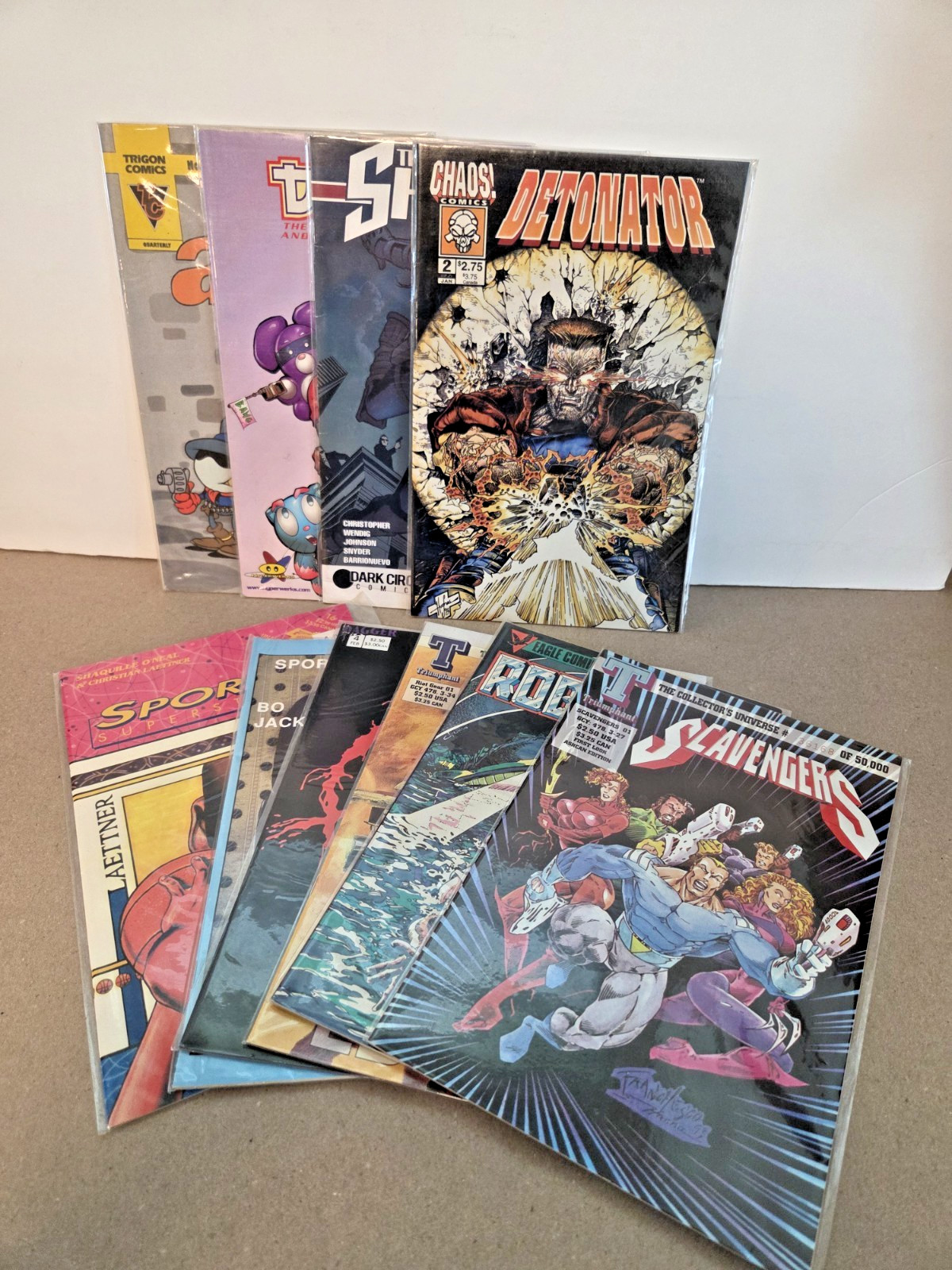 Graphic Novel Softcover Lot 10 Comic Mature Audience O’Neal , Laettner, Jackson