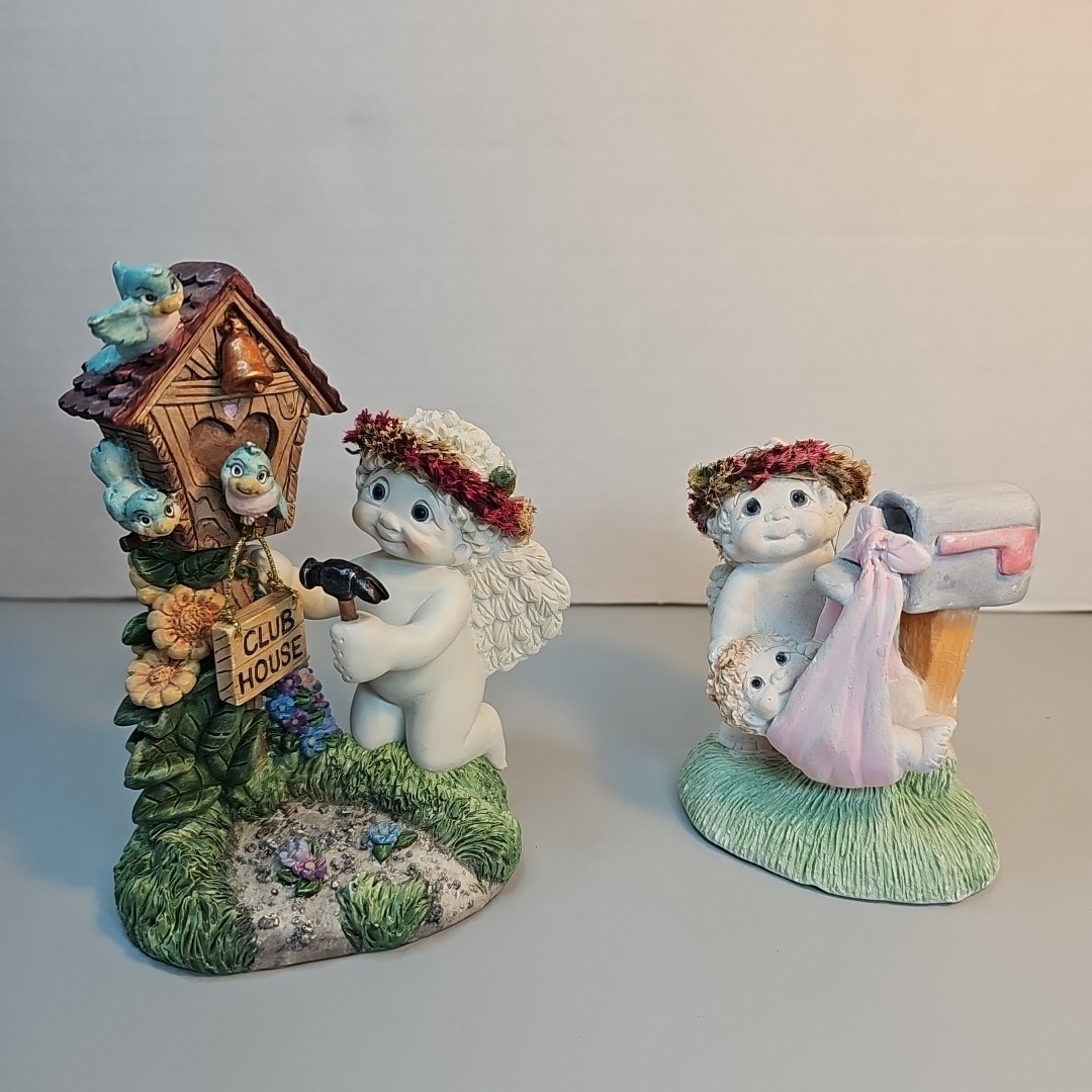 Vintage Dreamsicles 1997 & 2002 Lot of 2 Figurines by Kristin Baby Boom Our Club