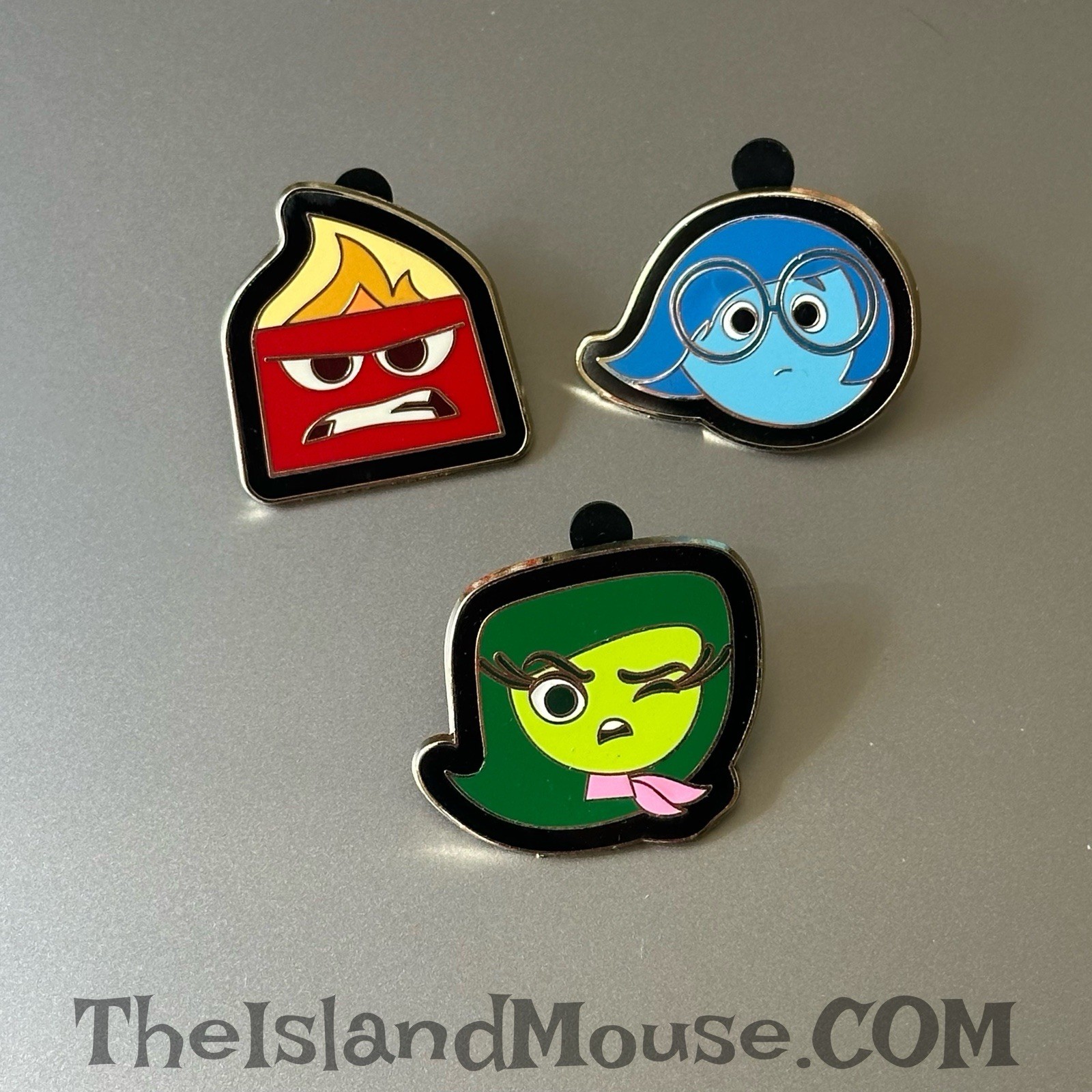 Inside Out – Booster Pack – 3 PINS ONLY – Disney Pin Set 109725