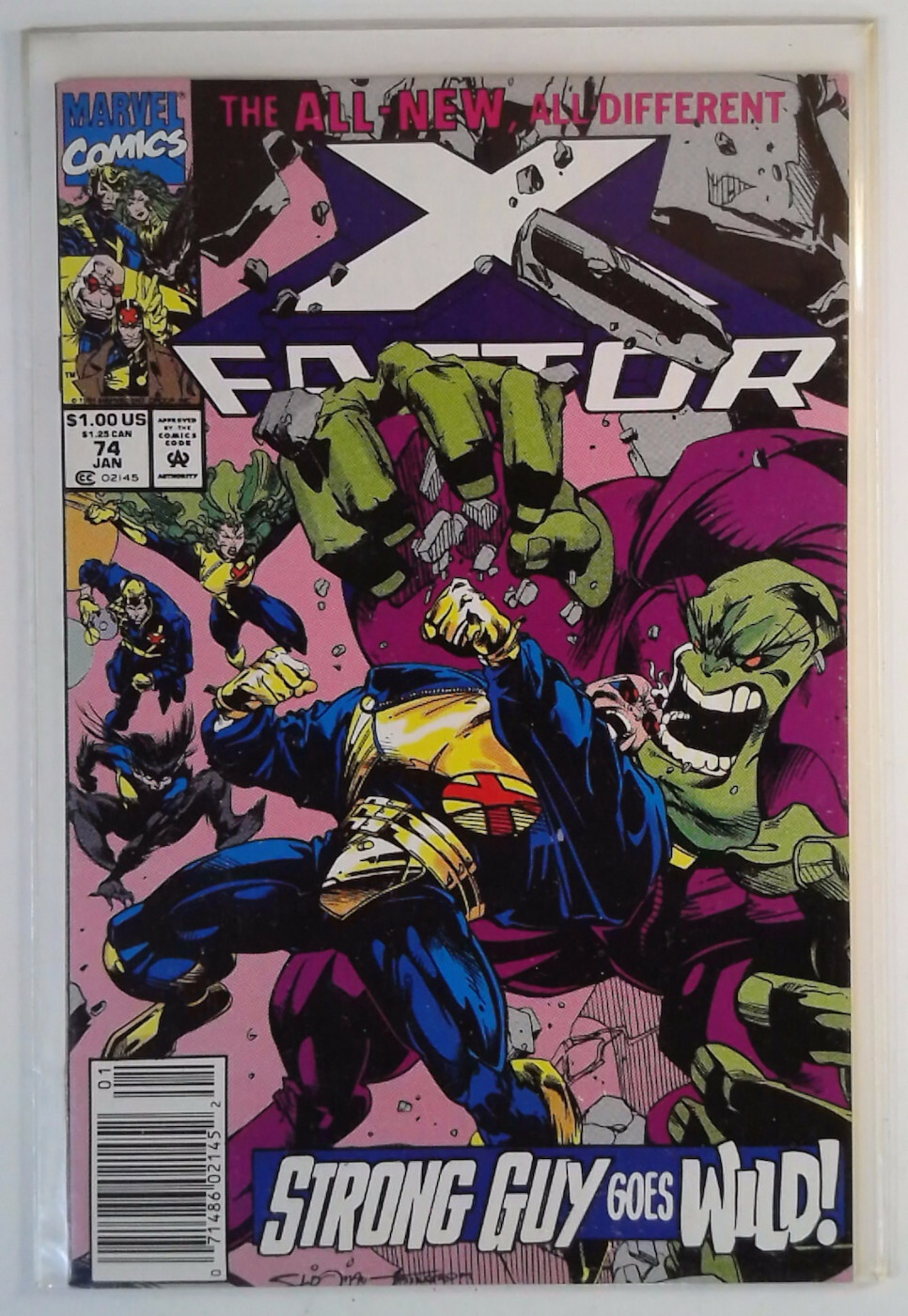 X-Factor #74 (1992) Marvel 9.0 VF/NM Comic Book