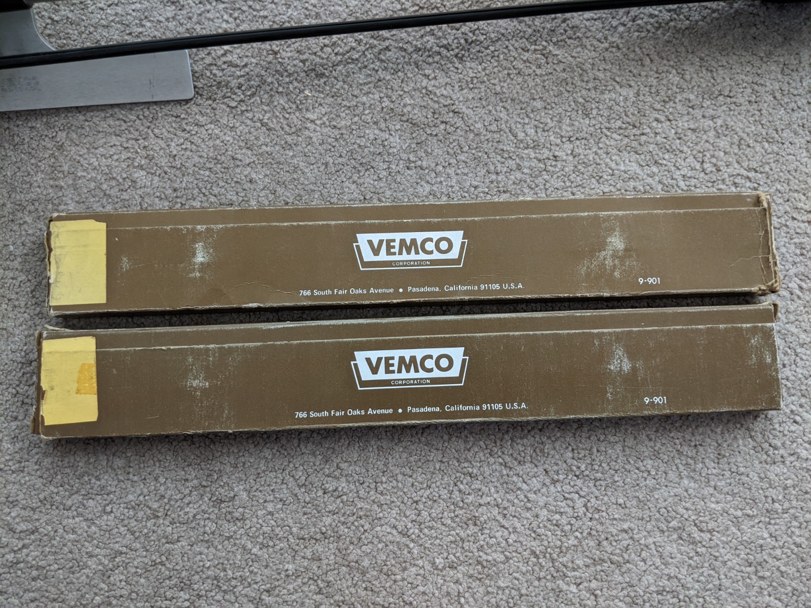 Vemco Drafting Machine 3300 18″ Right Hand 2 – 12″ Scales Rulers Pasadena USA