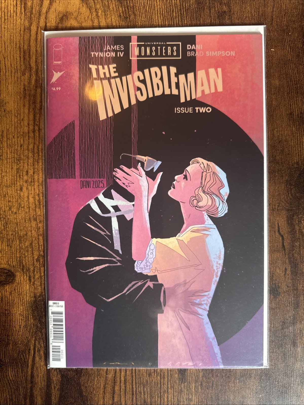 Universal Monsters: The Invisible Man # 1-4 Complete set in High Grade. 2025