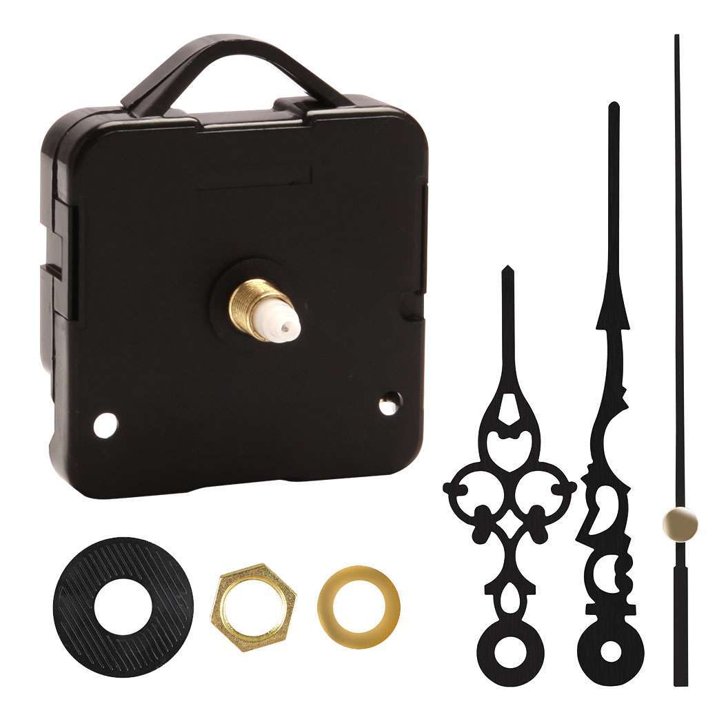 Wall Clock Movement Mechanism Kit Battery Operated DIY Repair Replacement Parts