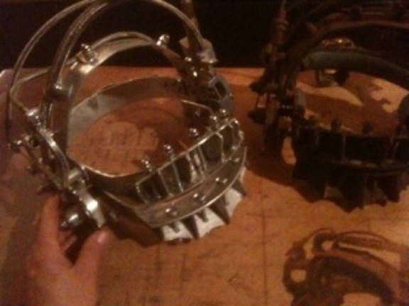 SAW Movie Prop – Reverse Bear Trap [ blueprint ] Very Limited And Rare Buy