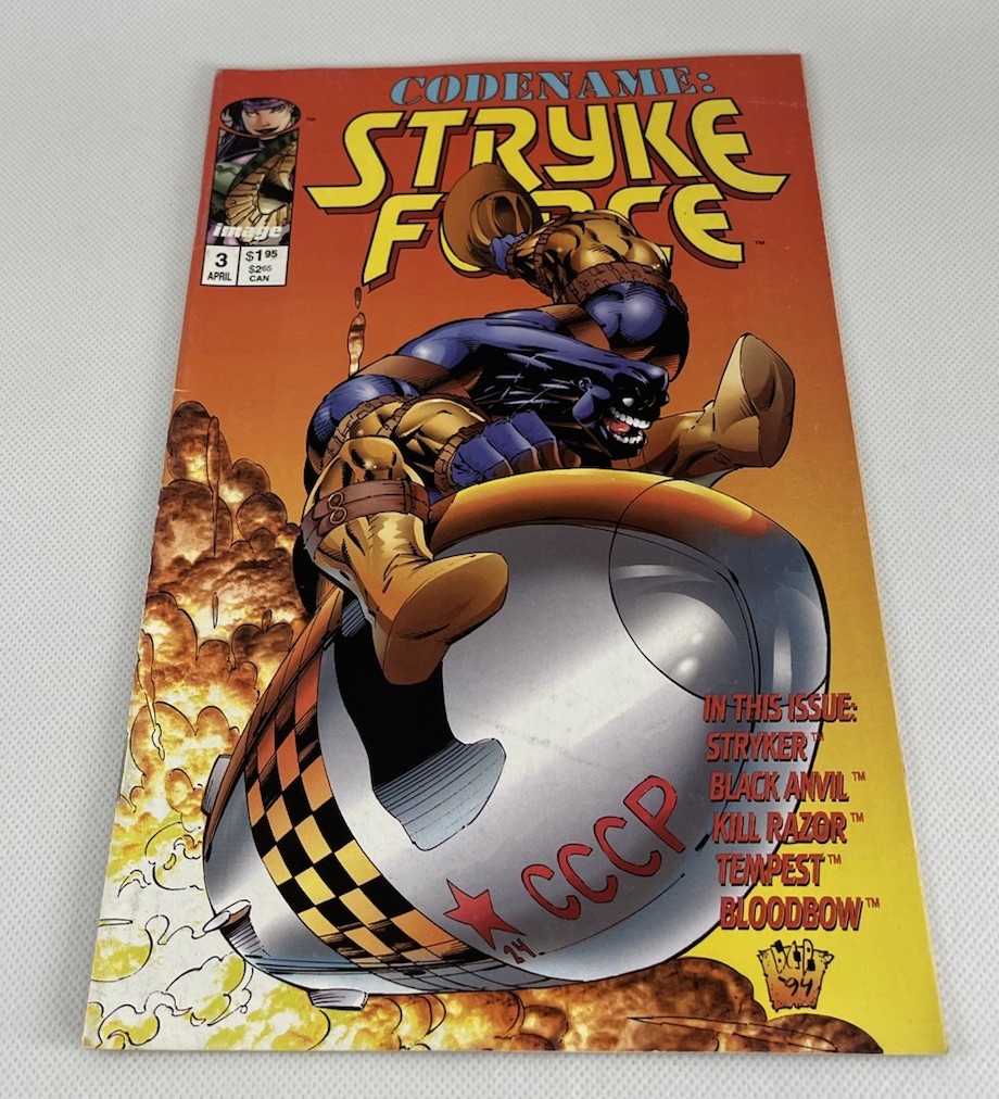 Image Comics Codename: Stryke Force #1 Jan. #2 Mar. #3 April 1994 Marc Silvestri