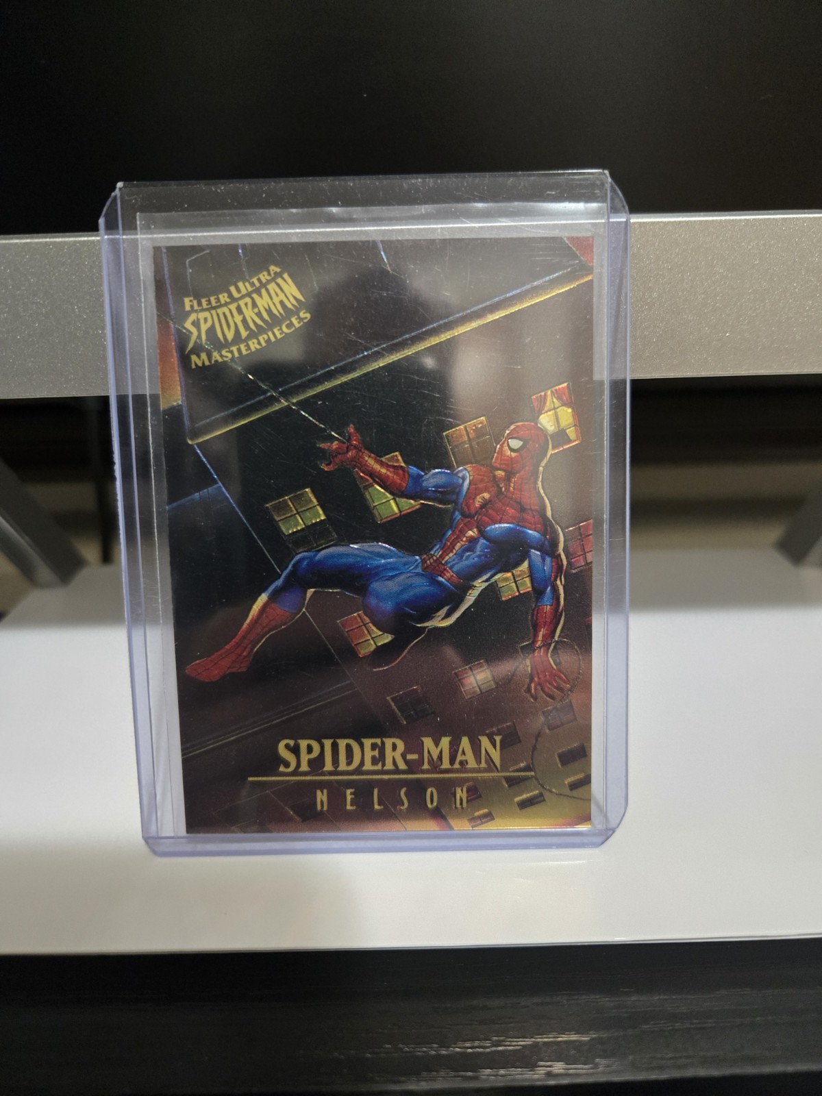 1995 Fleer Ultra Spider-Man Masterpieces SPIDER-MAN #5 of 9 Limited Edition