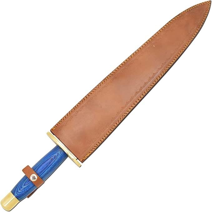 Wild Turkey Handmade Collection Full Tang Fixed Blade Giant Arkansas Toothpick