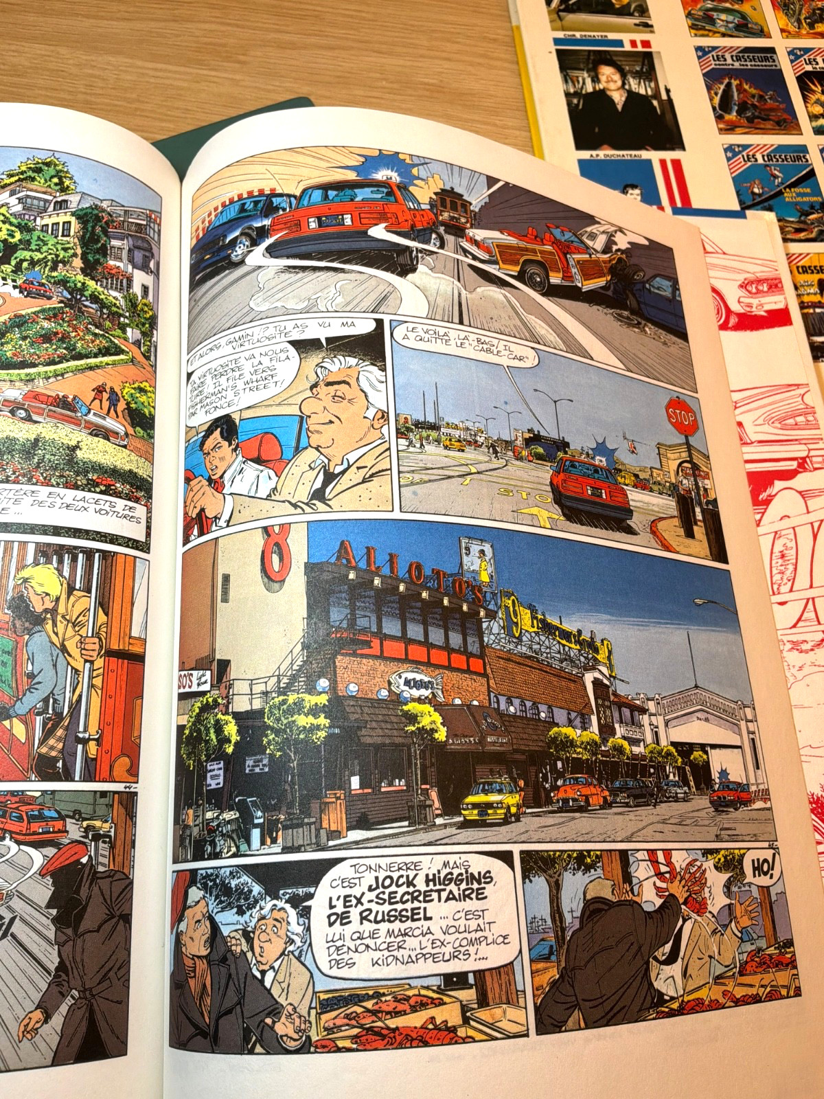 Les Casseurs Al et Brock 4-Book lot French Hardcover Comics Original Editions