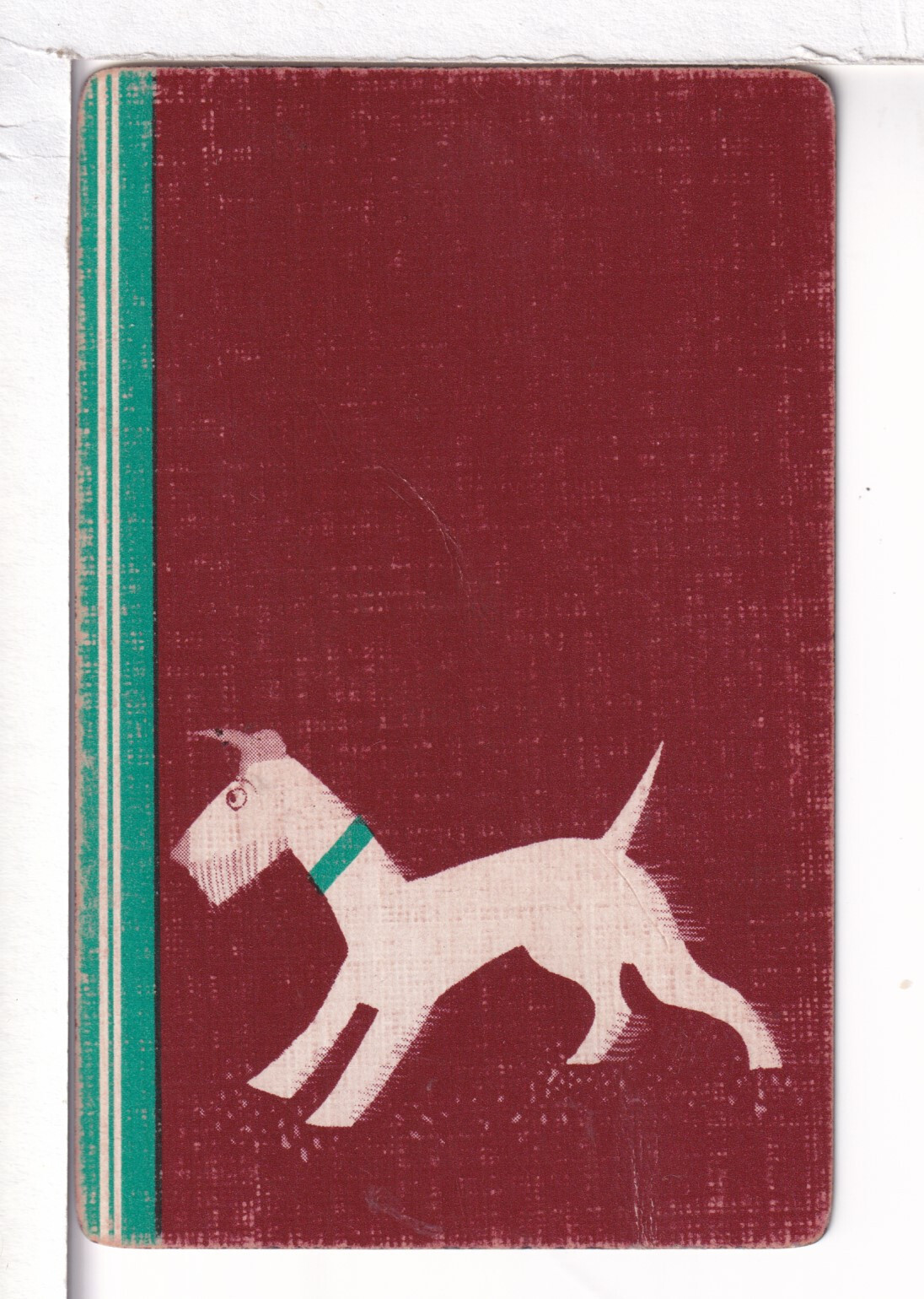 Single Vintage ID Named Dogs, “Trigger”, Playing Card DT 8-62 A