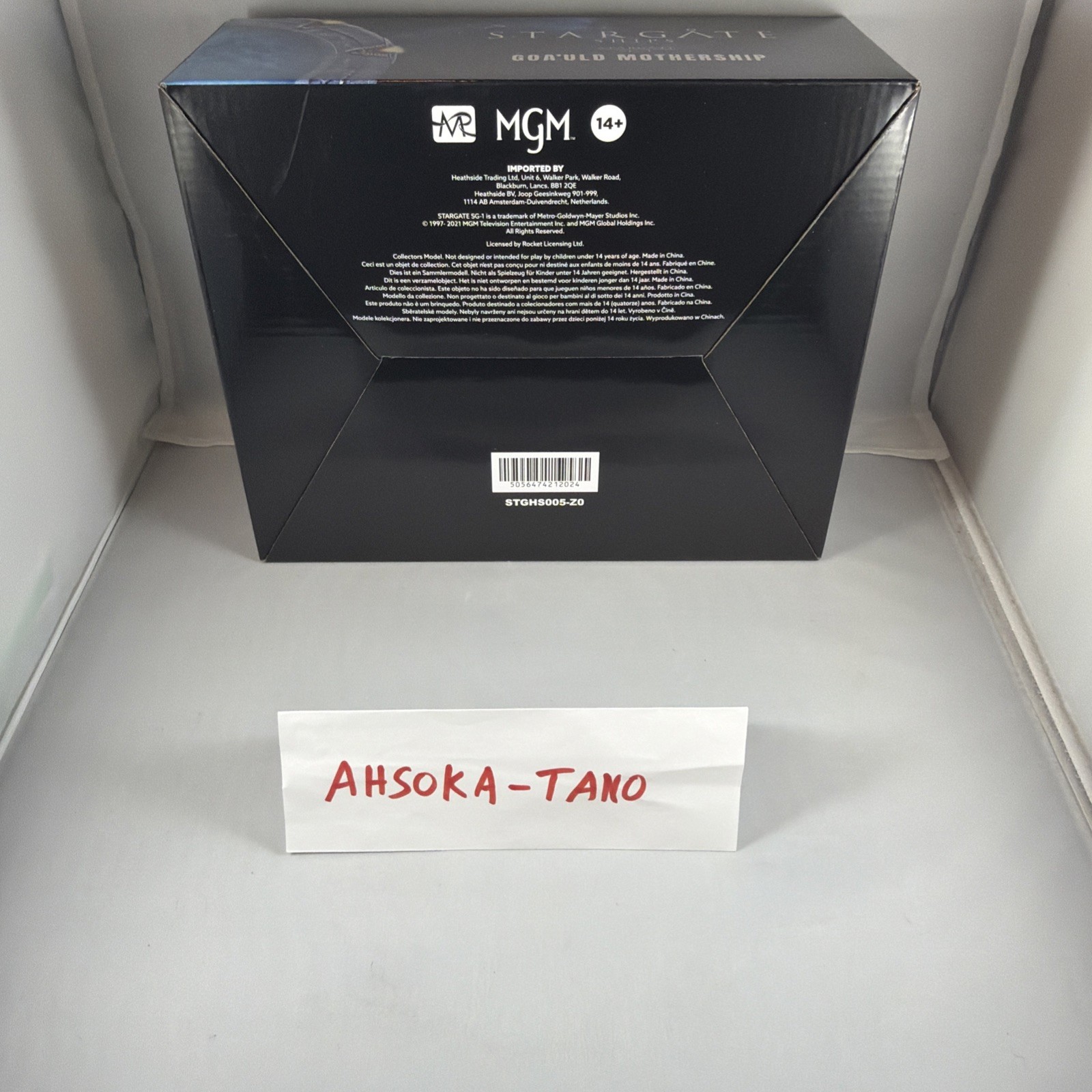 Master Replicas Stargate SG 1 Collection Goa’uld Mothership Display Model *BNIB*