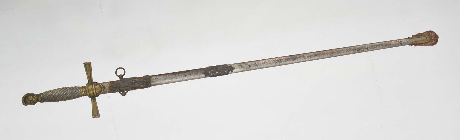 1864-1900s Knights of Pythias Esto Perpetua Ceremonial Lodge Sword & Scabbard