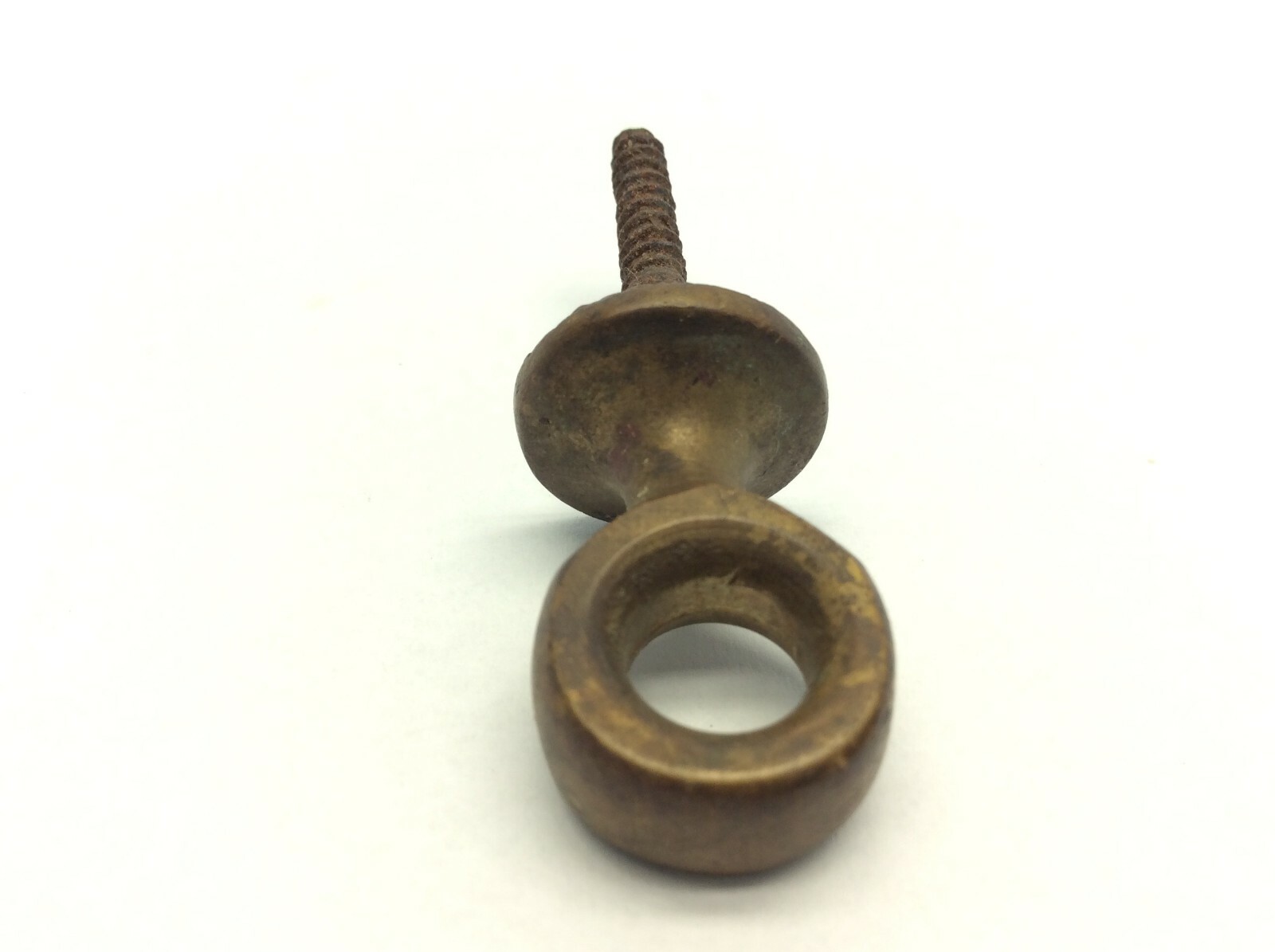 Brass Iron Screw Round Ring Latch Loop Part Tie Down Nautical?