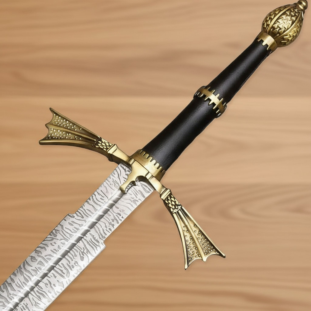 Handmade Damascus Steel Dark Sister Sword | Game of Thrones Daemon Replica