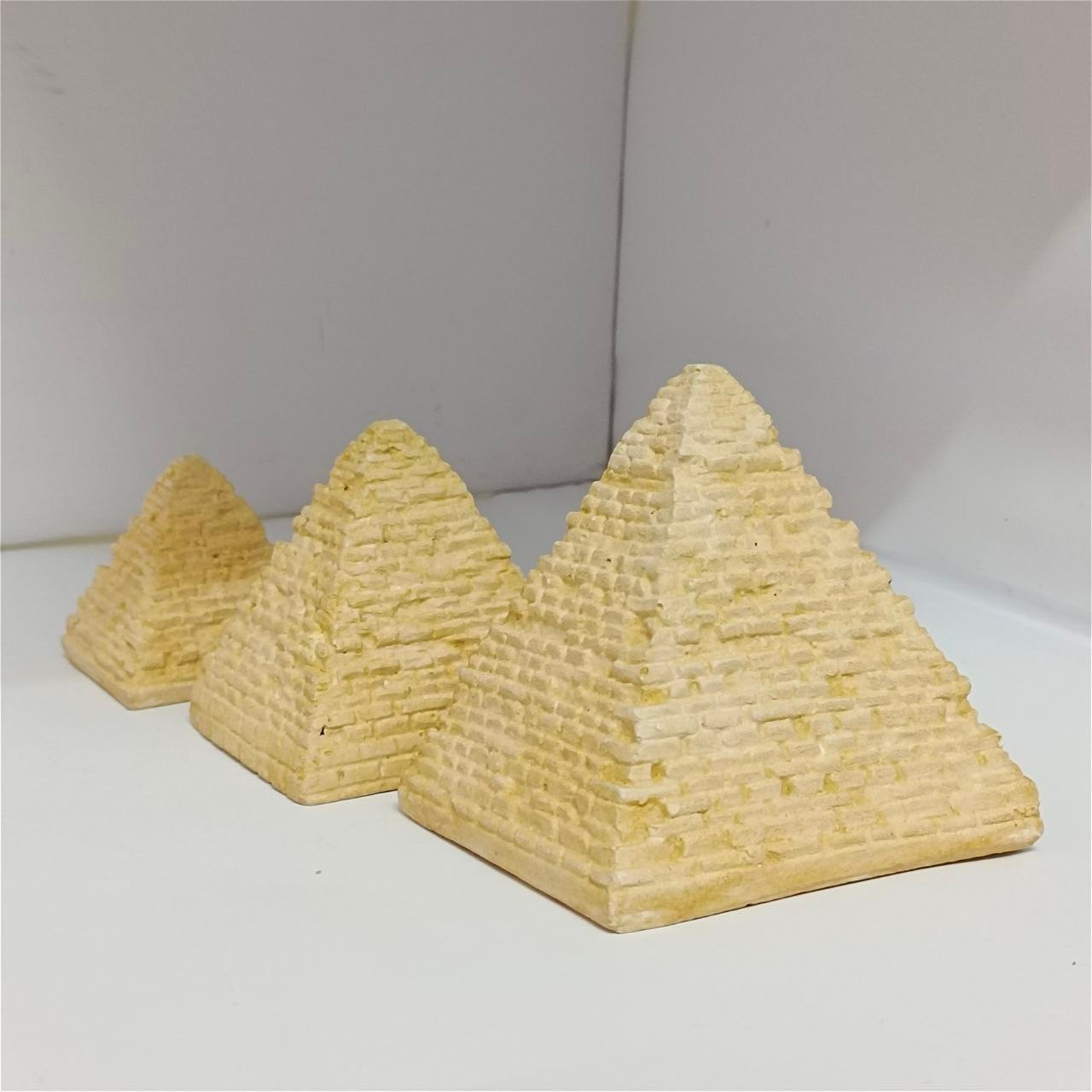 Handmade Egyptia pyramids set Pharaonic decor unique ancient Egypt souvenir gift