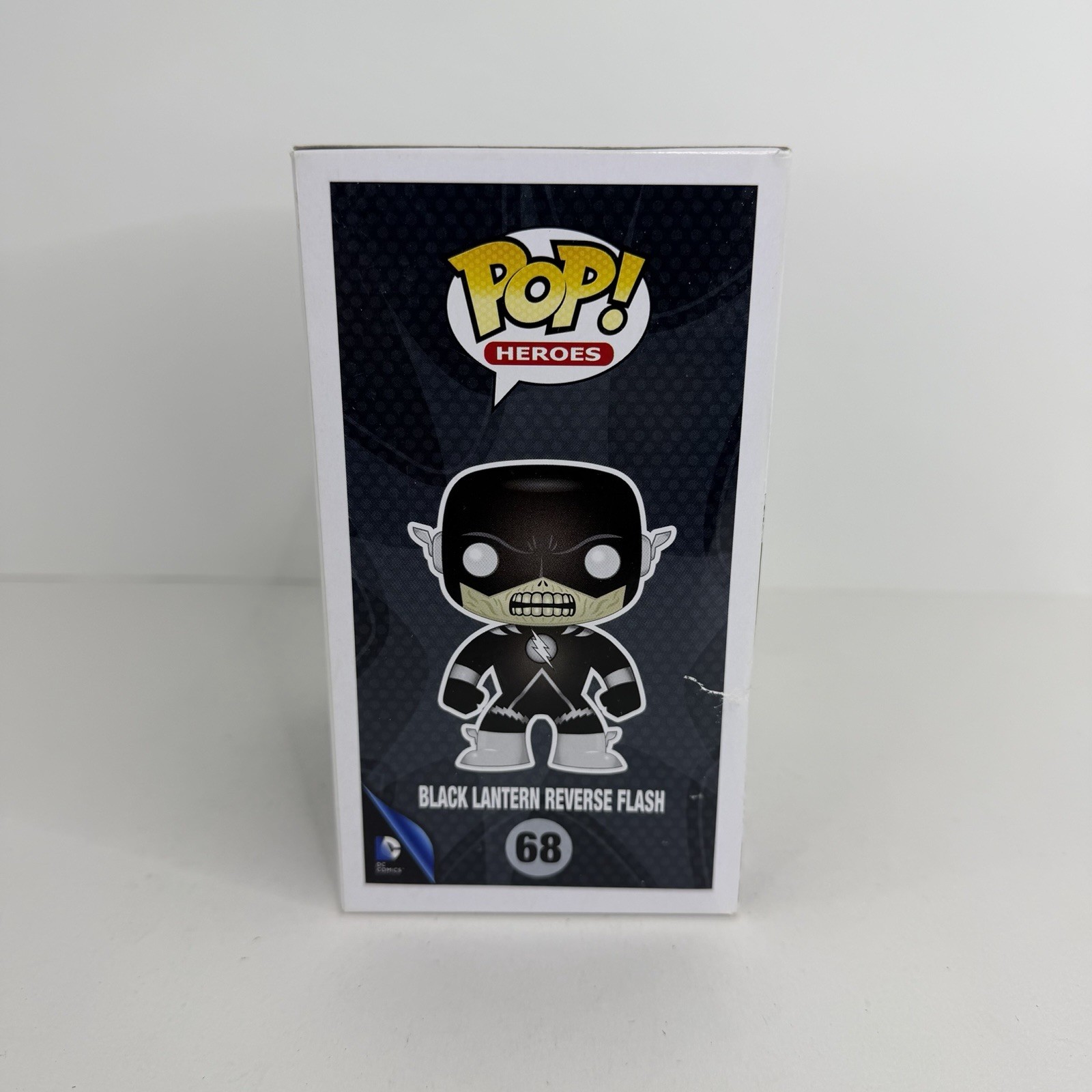 Funko POP DC Comics Super Heroes 68 Hot Topic Excl Black Lantern Reverse Flash