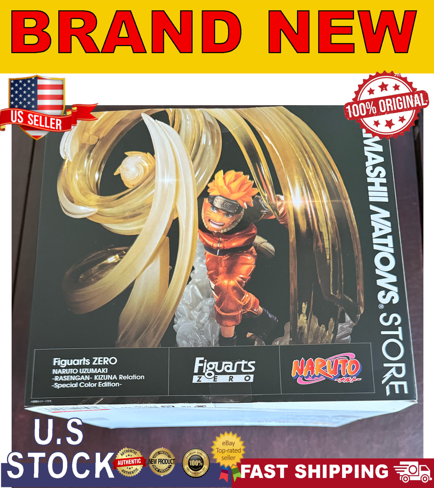 Figuarts ZERO Naruto Uzumaki Rasengan Kizuna Relation Special Color Edition
