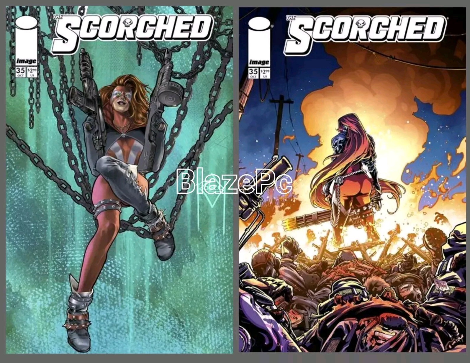 Spawn Scorched #35 Cover A B Variant Set Options Image 2024 Presale 11/6