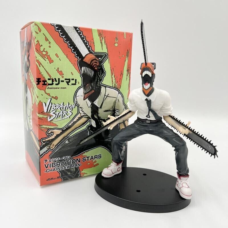 Hot 🔥 Anime Chainsaw Man Denji Pvc Action Figure Toys Collectable Gift With Box