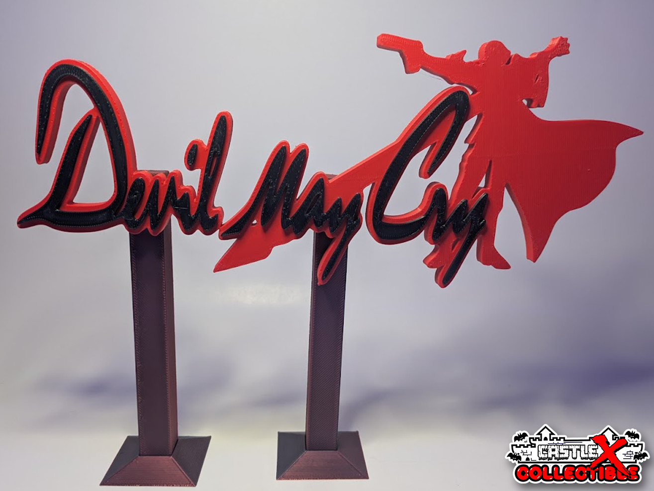 DEVIL MAY CRY 3D Printed Wall Art (Retro Gaming Horror Otaku Anime Vintage Toy)