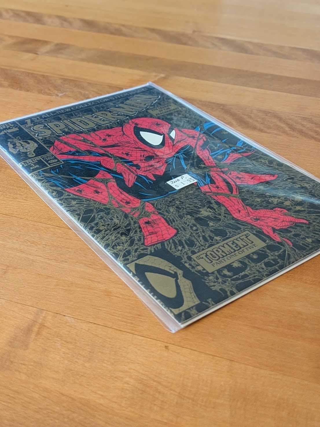 Spider-Man #1 McFarlane Second Printing-Gold Edition (Marvel Comics August 1990)
