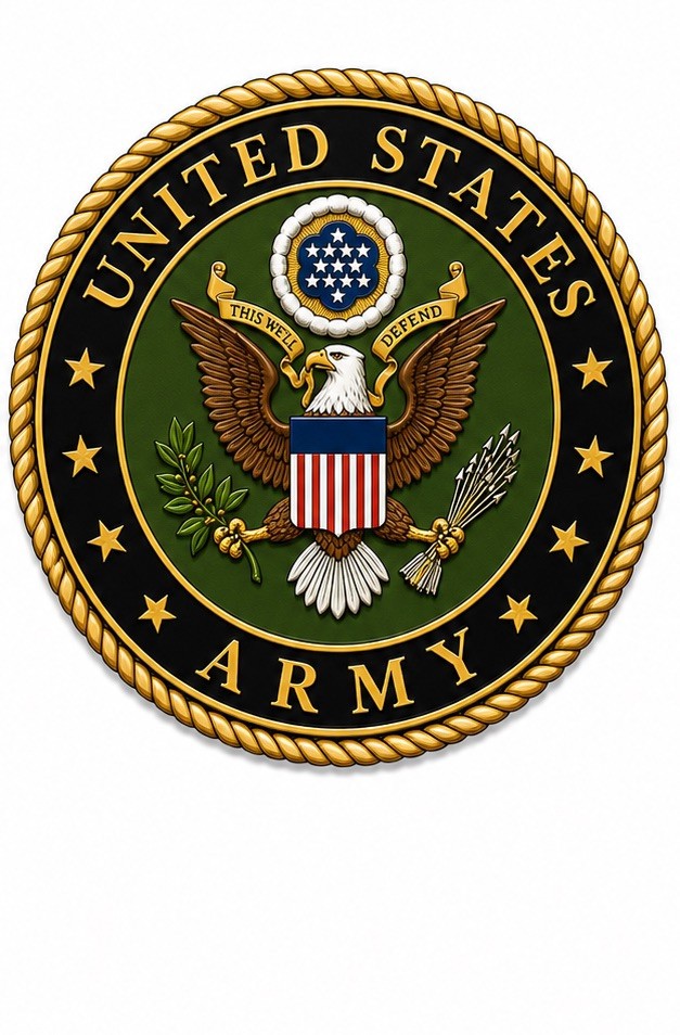 US ARMY HIGH QUALITY PVC INSIDE & OUTSIDE APPLICATION 4 INCH STICKER – DECAL!!