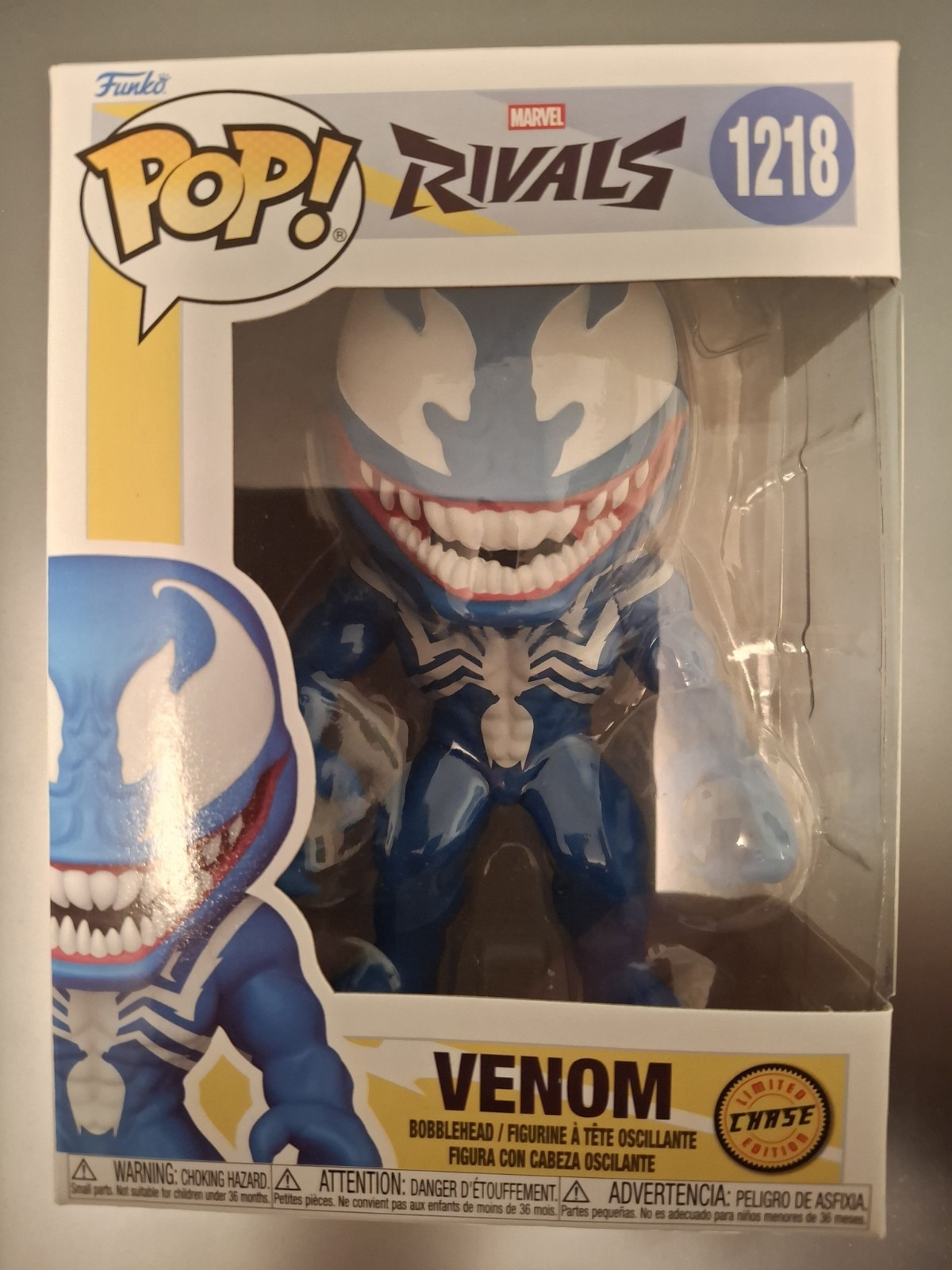 Funko Pop! Vinyl: Marvel – Venom (Chase) #1218