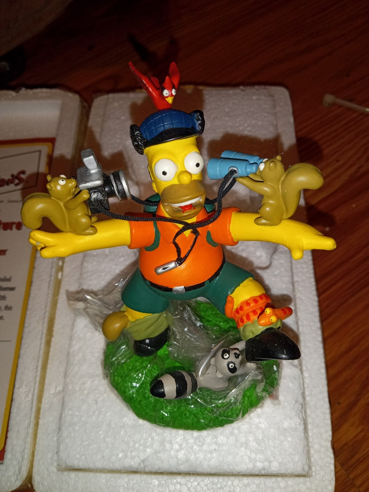 the simpsons hamilton collection, multiple pieces with letter of authenticity.