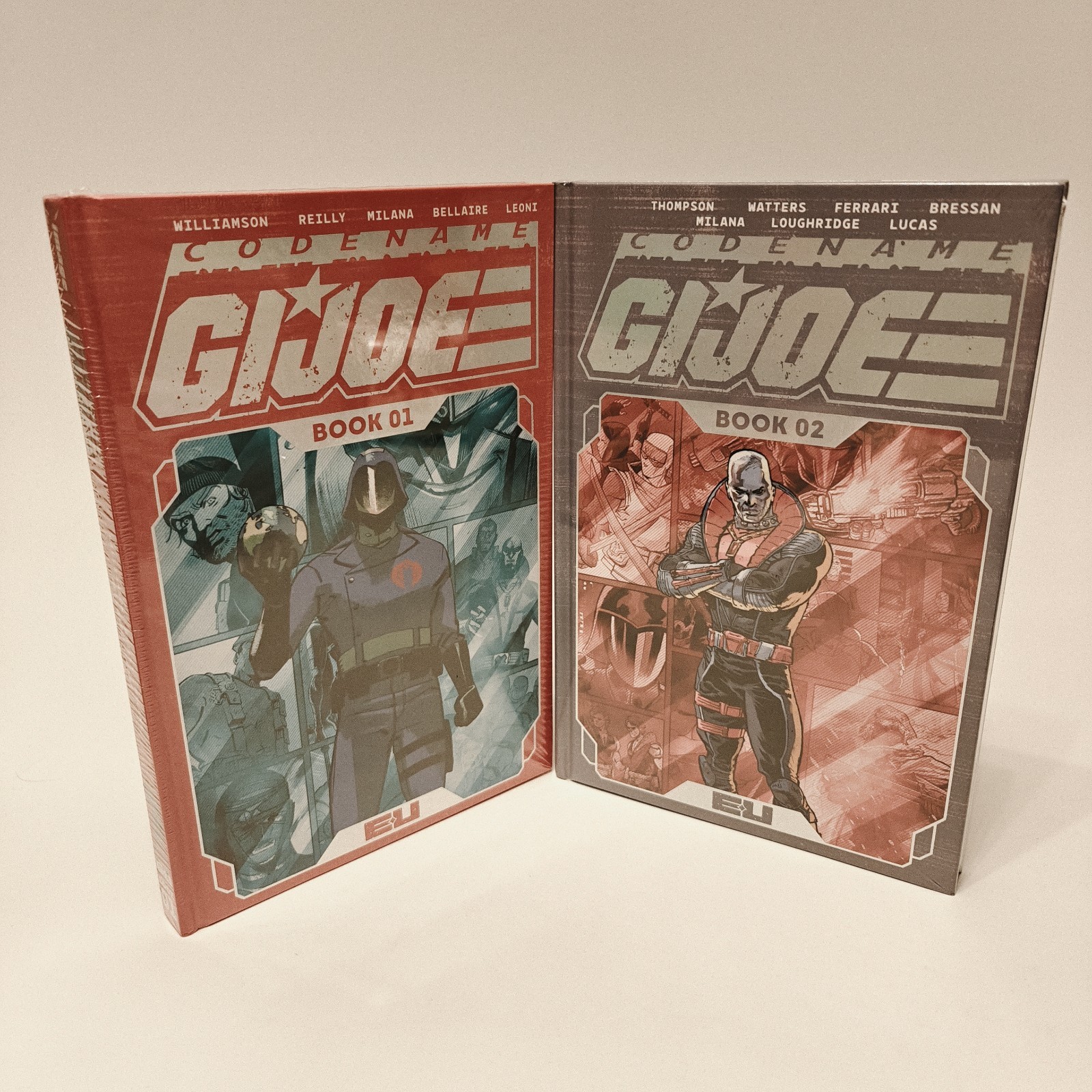 CODENAME GI JOE Deluxe Edition HC Books 1 And 2 DM Cover, Image Comics, Sealed
