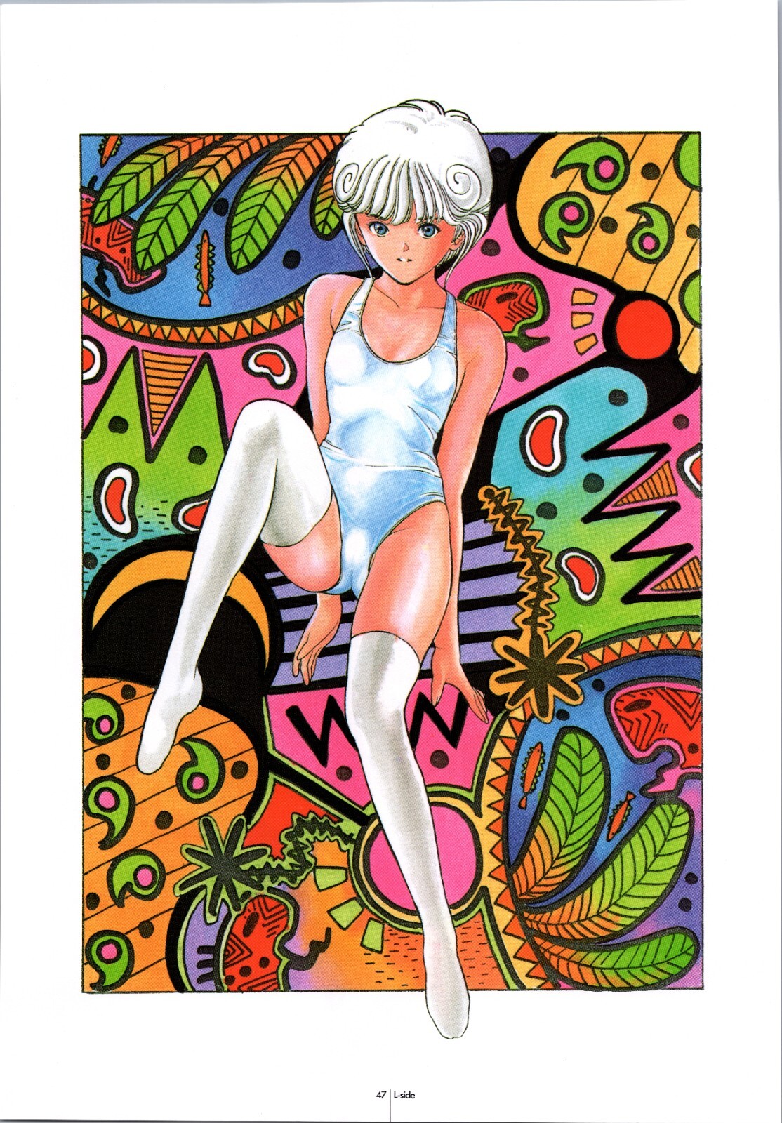 1998 MASAKAZU KATSURA Japanese Vintag Poster 11.5″ x 8″ (29.5 x 20.5cm) #43 READ