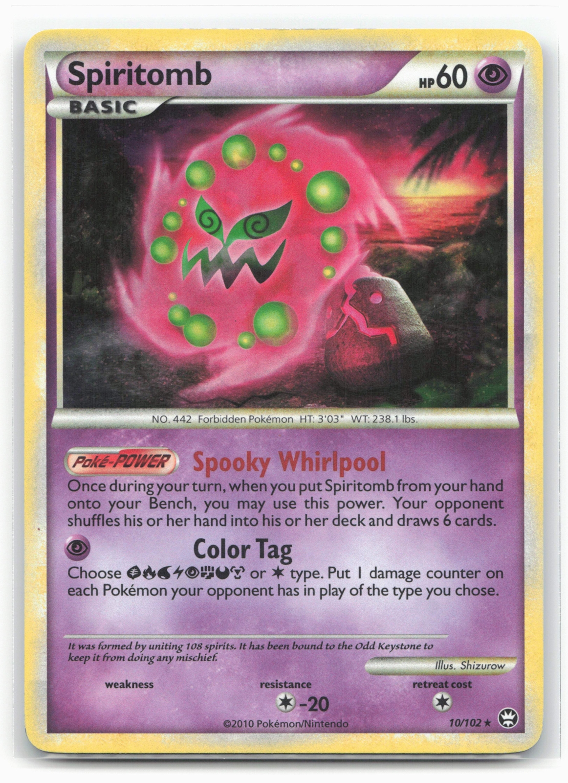 Triumphant #10/102 Spiritomb Holo – 16338