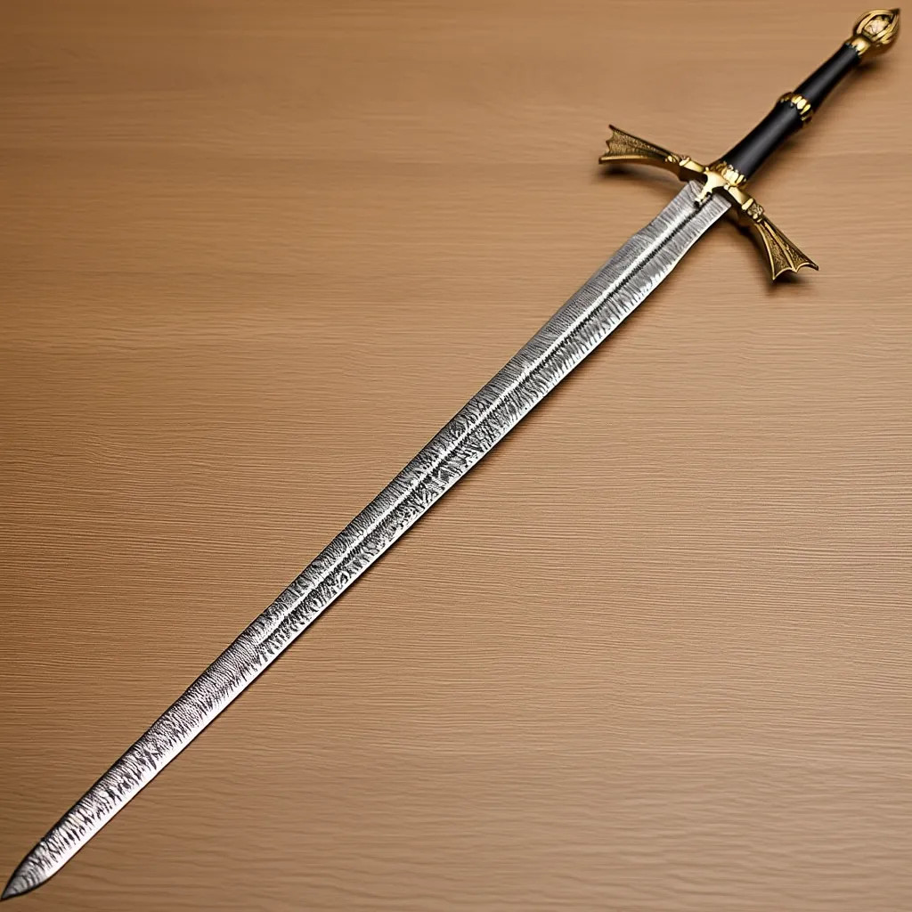 Handmade Damascus Steel Dark Sister Sword | Game of Thrones Daemon Replica