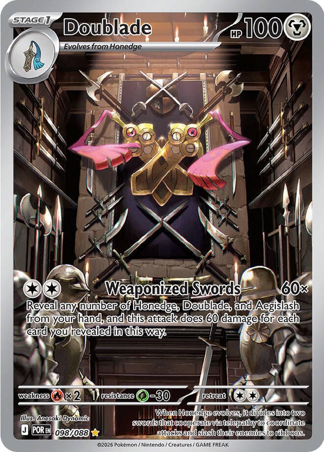 Pokemon – 098/088 – Doublade – Perfect Order