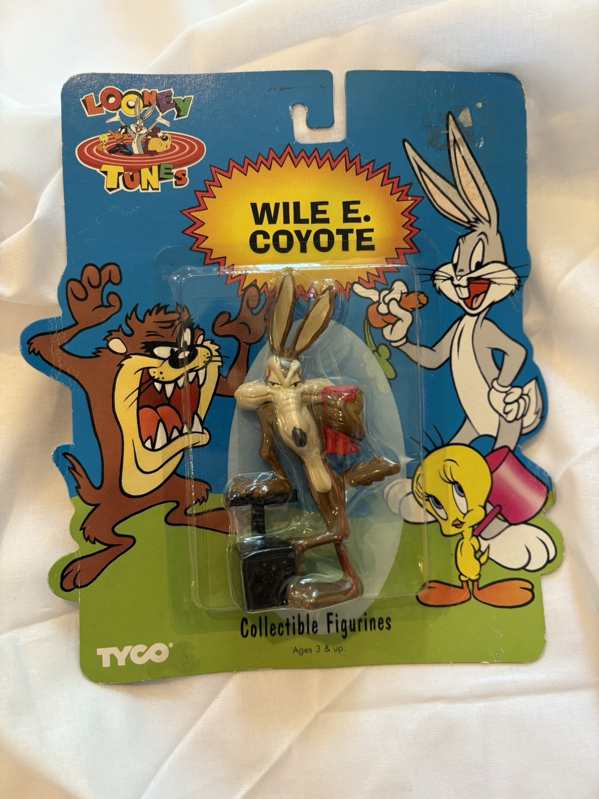 1994 Tyco Looney Tunes Wile E. Coyote Collectible Figurine New Sealed Vintage