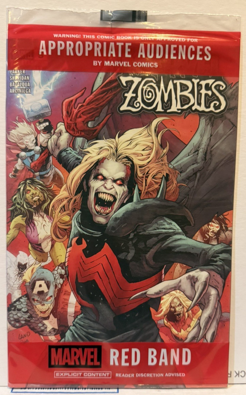 MARVEL ZOMBIES RED BAND #5 (Marvel 2026) Sealed Ploybagged Cvr A • NM