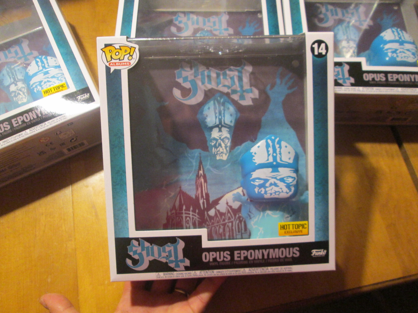 FUNKO POP ALBUMS GHOST OPUS EPONYMOUS # 14 EXCLUSIVE HOT TOPIC NEW SERIES PAPA