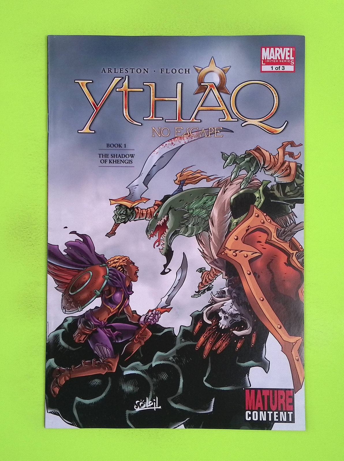 Ythaq No Escape #1 2009 Soleil 8.0 Comic Book G52-32