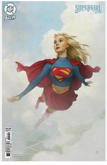 SUPERGIRL #1 CVR D JOSHUA MIDDLETON CARD STOCK VARIANT (DC COMICS 2025) NM