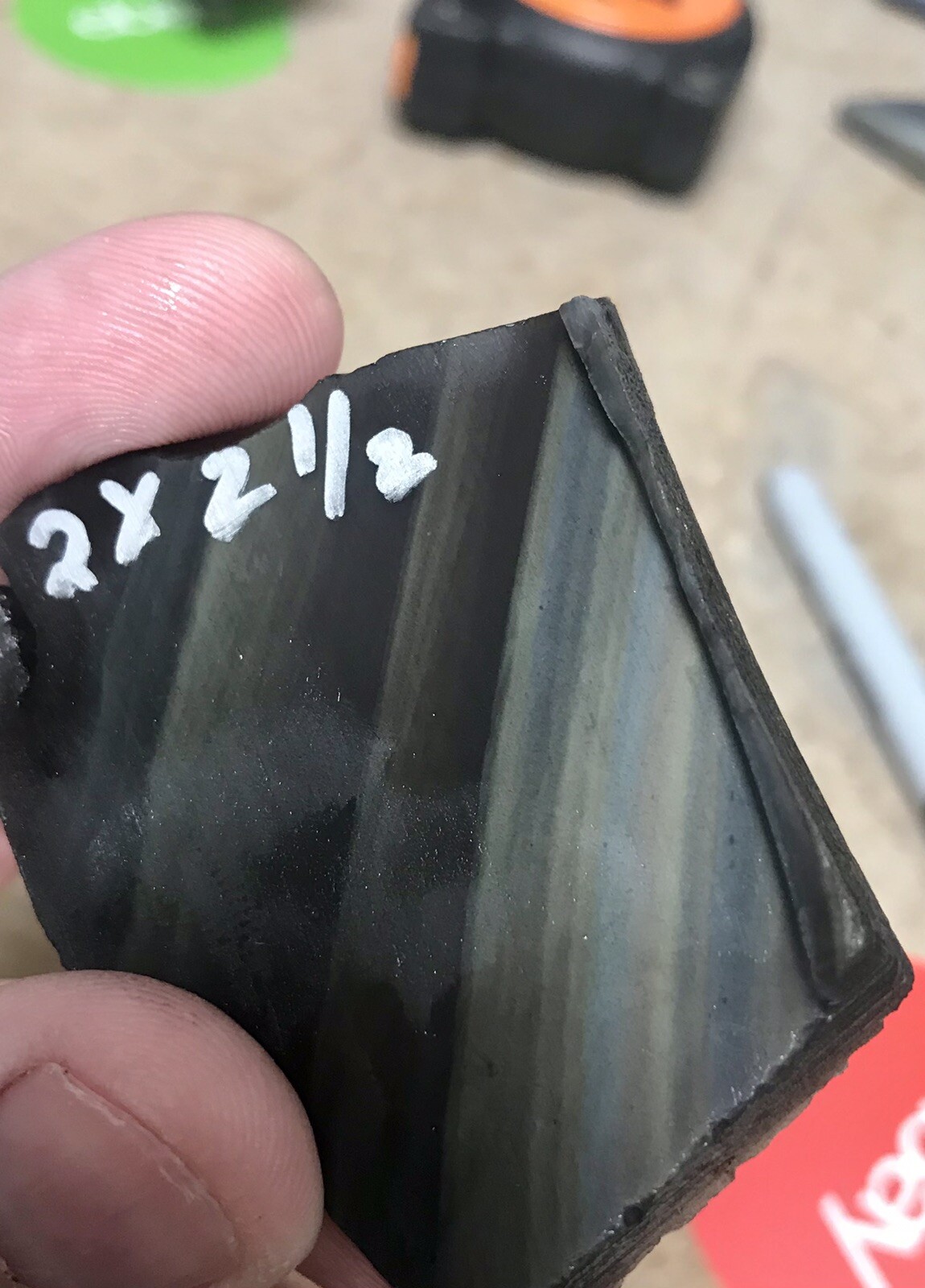 Rainbow Obsidian slab gem quality 2 X 2 1/2 Beautiful Blue Color Knapping
