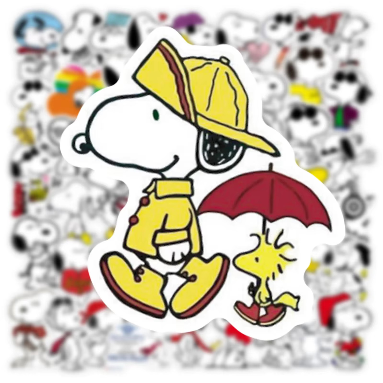 Snoopy Stickers Peanuts 25 Pack Random Mix Decal Sticker Lot Set Woodstock – US
