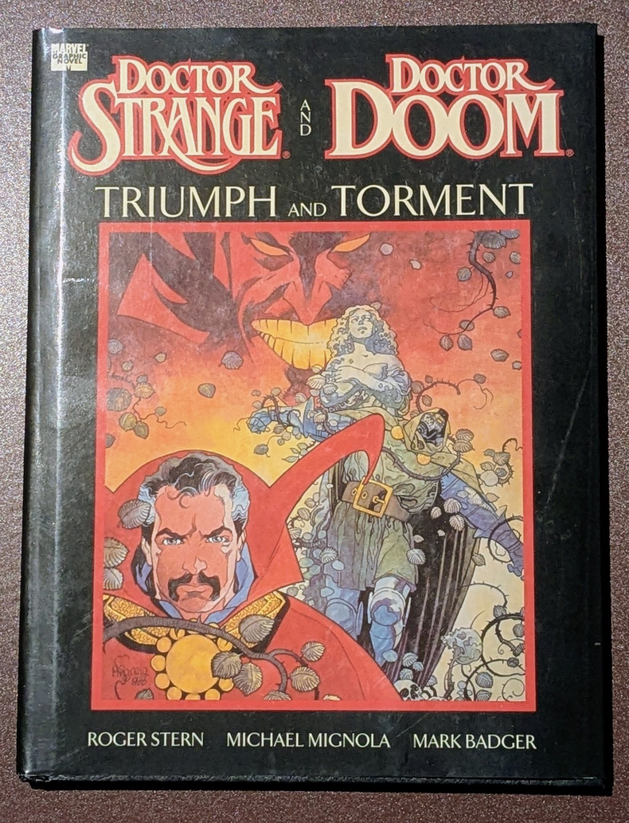 DOCTOR STRANGE DOCTOR DOOM TRIUMPH AND TORMENT 1989 MARVEL GN FIRST PRINT