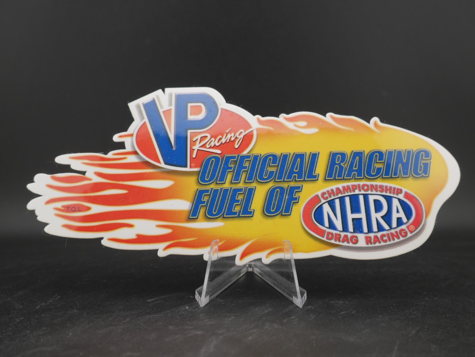 VP Racing – Official Fuel of NHRA – Original Vintage Racing Decal/Sticker