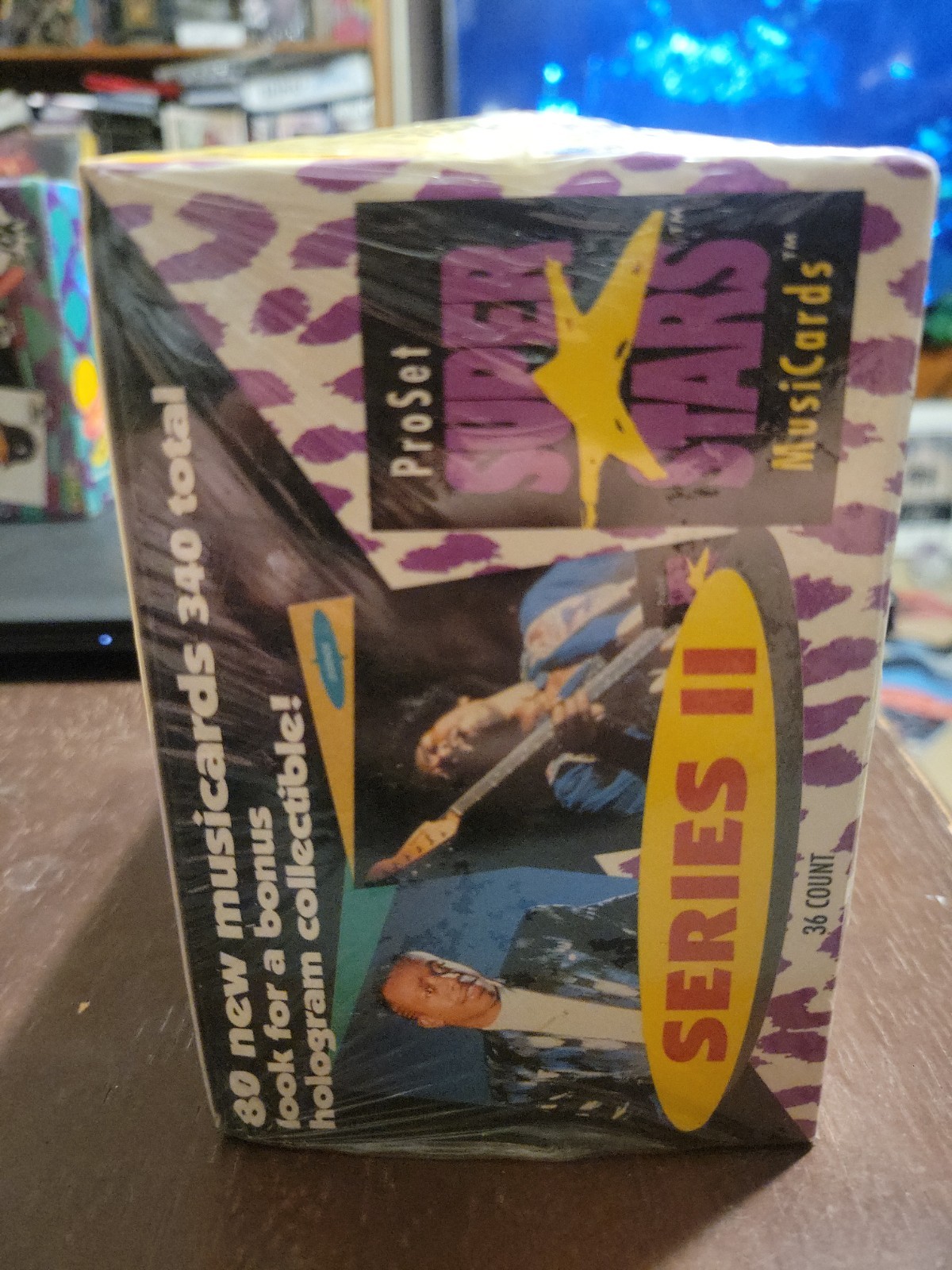 1991 Pro Set Super Stars MusiCards Music Cards MTV Sealed Box Series 2 Rap Rock