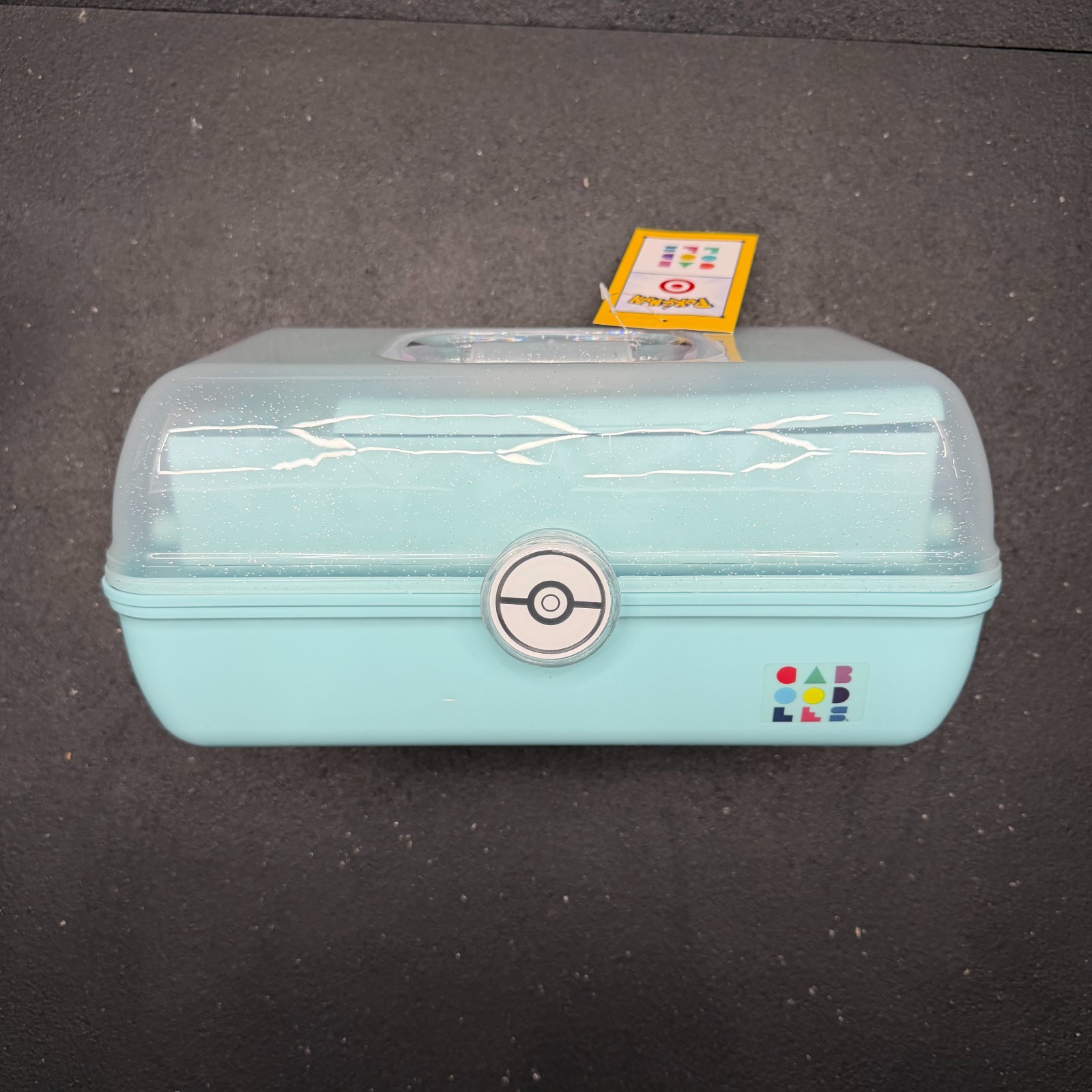 Caboodles Case Clear Sparkle/Light Blue – Pokémon x Target