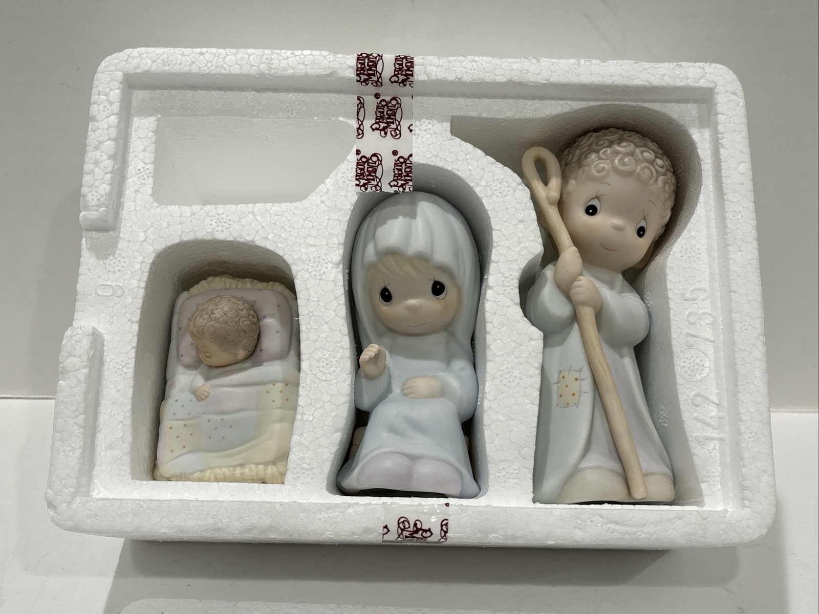 Precious Moments “Come Let Us Adore Him” 3 Piece Set 1986 No Box