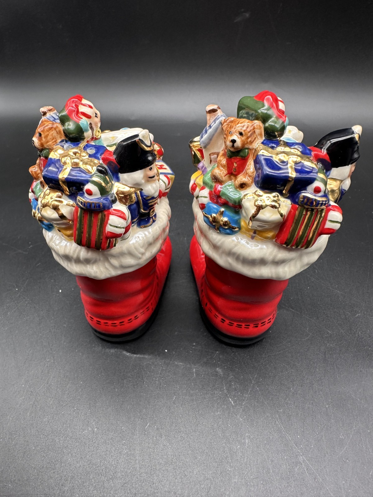 CHRISTOPHER RADKO SANTA’S BOOTFUL SALT & PEPPER SET 2011578