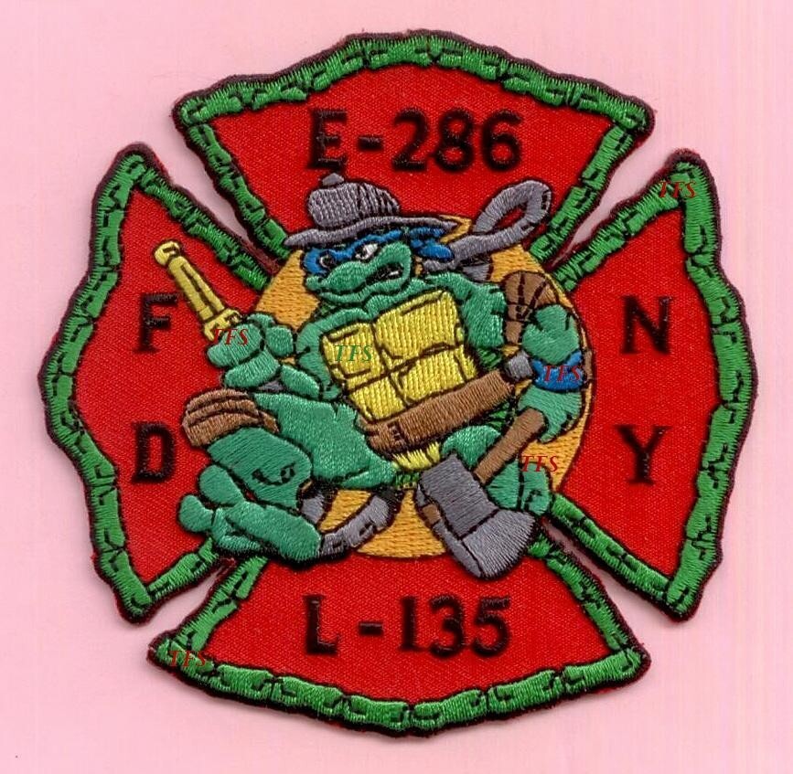 New York City Fire Dept Engine 286 Ladder 135 Fire Dept Patch