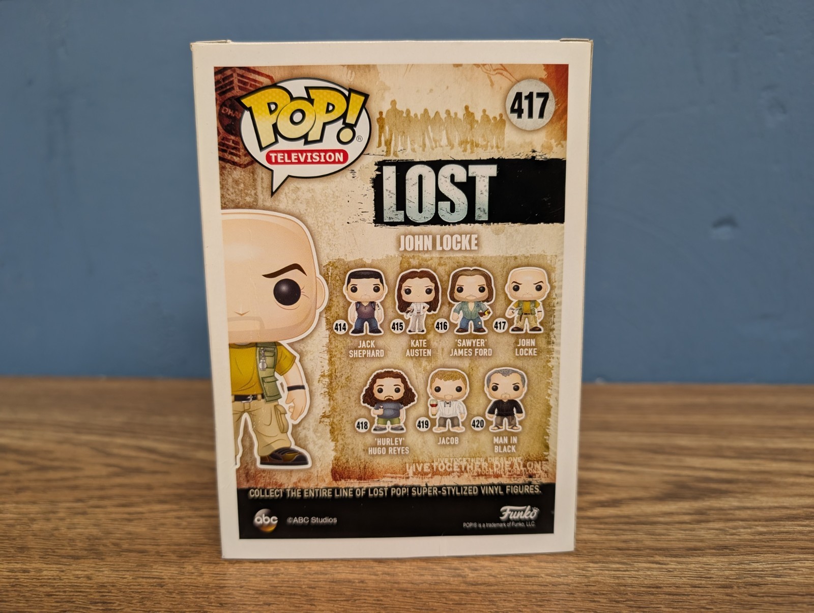 John Locke #417 W/ Pop Protector | Lost TV Series | Funko Pop