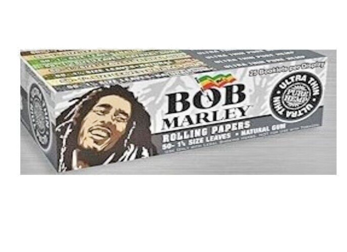 Bob Marley 1 1/4 Rolling Papers NEW ULTRA THIN BEST PRICE! 50 Lvs USA SHPD