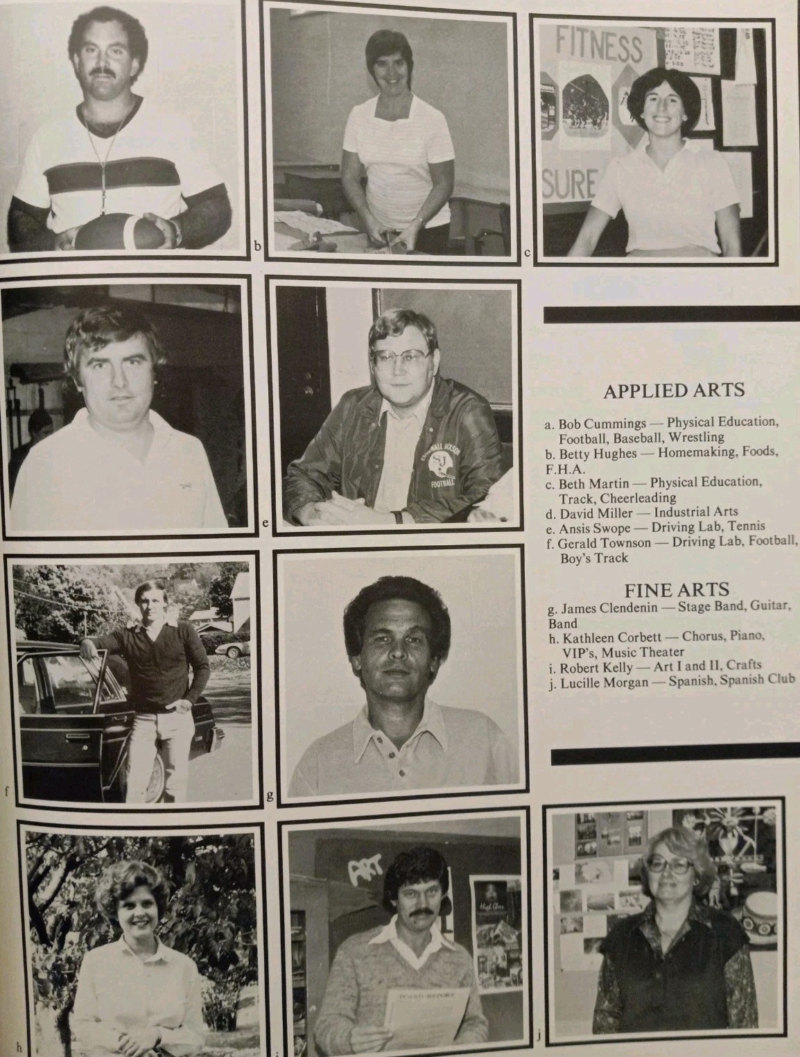 1982 Stonewall Jackson High School Yearbook Jacksonian Charleston West Virginia