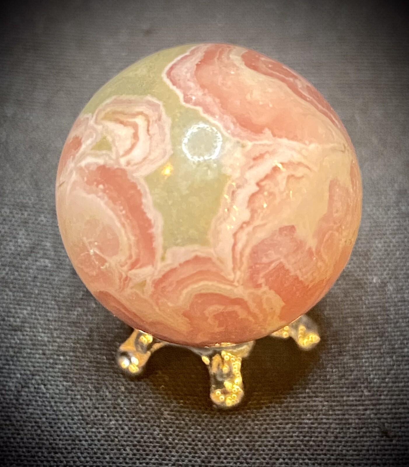 Rhodochrosite Sphere 21mm